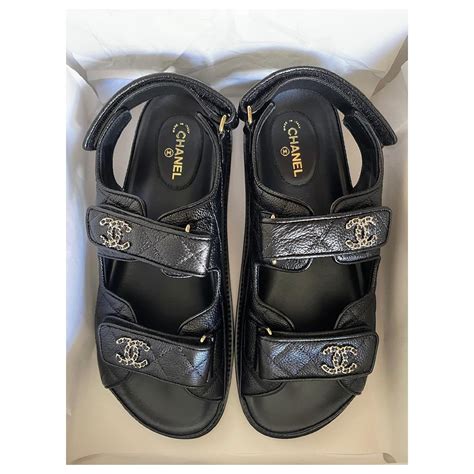 chanel sandallen|chanel dad sandals 2020 price.